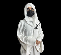 Abaya Blanche Élégante et Minimaliste – Collection you4now.com